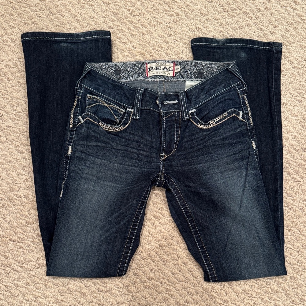 Ariat Women's Deep Indigo Boot Cut Jeans